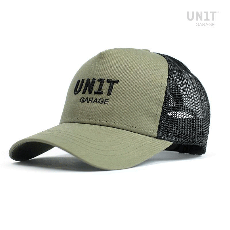 Trucker Unit gorra de garaje verde