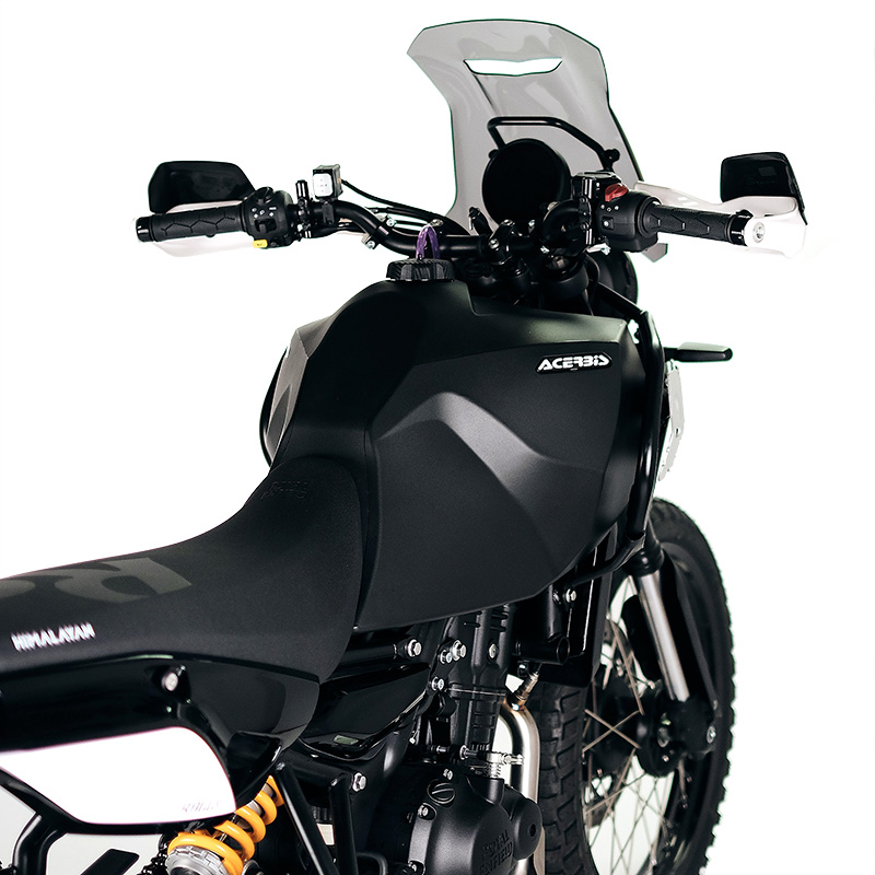 BLOQ Grips Serbatoio Per Royal Enfield Himalayan 450 (2024+) – HiGrip Trasparente, Progettati UK