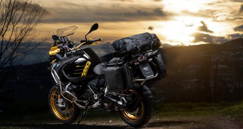 Bolsa lateral Khali 100% estanca con placa trasera de aluminio + enganche rápido y cierre de acero inoxidable