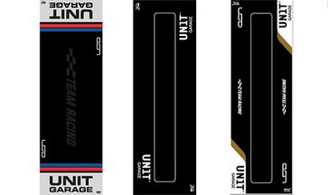 Alfombrillas para debajo de la bicicleta y funda para motocicleta Unit Garage