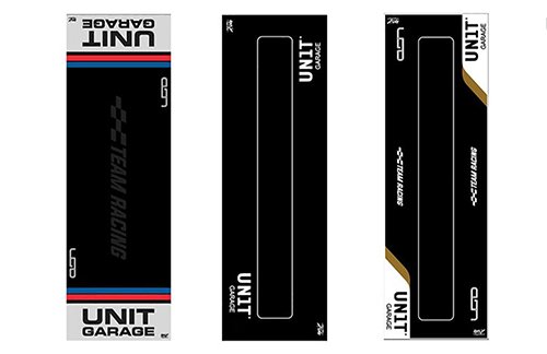 Alfombrillas para debajo de la bicicleta y funda para motocicleta Unit Garage