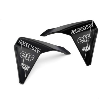 Adhesivos protectores negros para el panel lateral original de la BMW R12 G/S