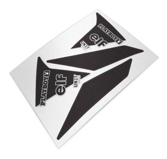Adhesivos protectores negros para el panel lateral original de la BMW R12 G/S