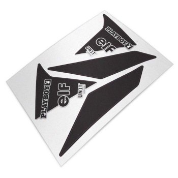 Adhesivos protectores negros para el panel lateral original de la BMW R12 G/S