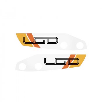 Pegatinas para guardamanos Honda CL