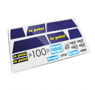 Adhesivos Tanque ampliado Dakar (Le Point HA83) BMW R12 G/S