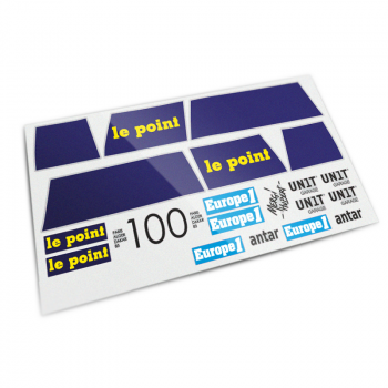 Adhesivos Tanque ampliado Dakar (Le Point HA83) BMW R12 G/S