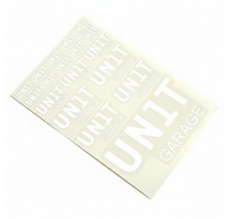 Adhesivos Unit Garage Blancos