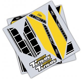 Adhesivos Yamaha Ténéré 700 Classic Negro