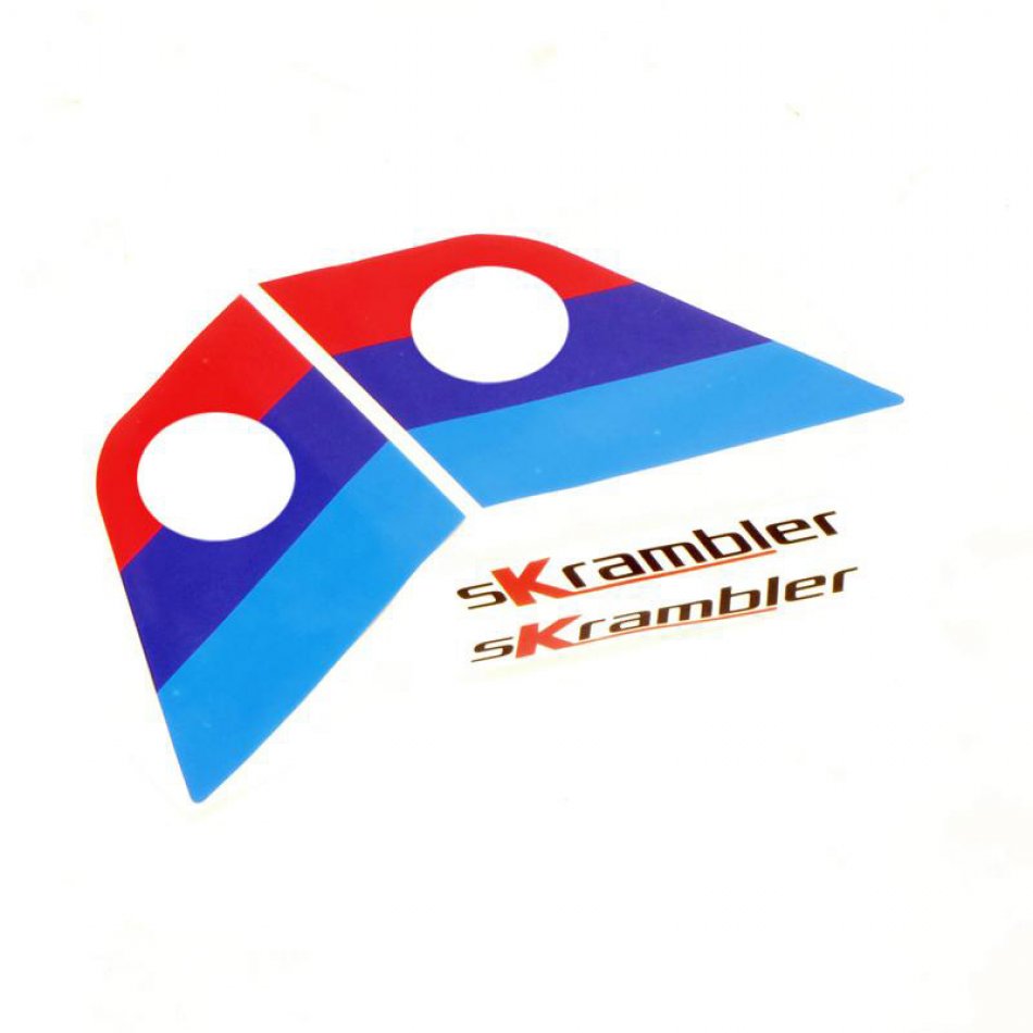 motorsport sKrambler pegatinas