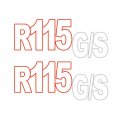 Pegatinas R115 GS