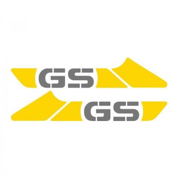 Pegatinas del tanque amarillas 40th