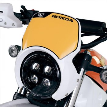 Adhesivo Honda CL para cubierta de faro