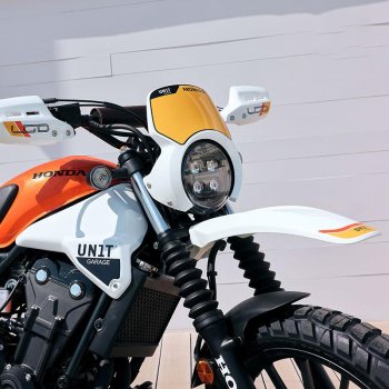 Adhesivo Honda CL para cubierta de faro