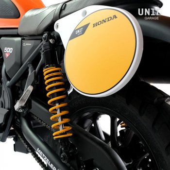 Adhesivo tapa lateral trasera Honda CL