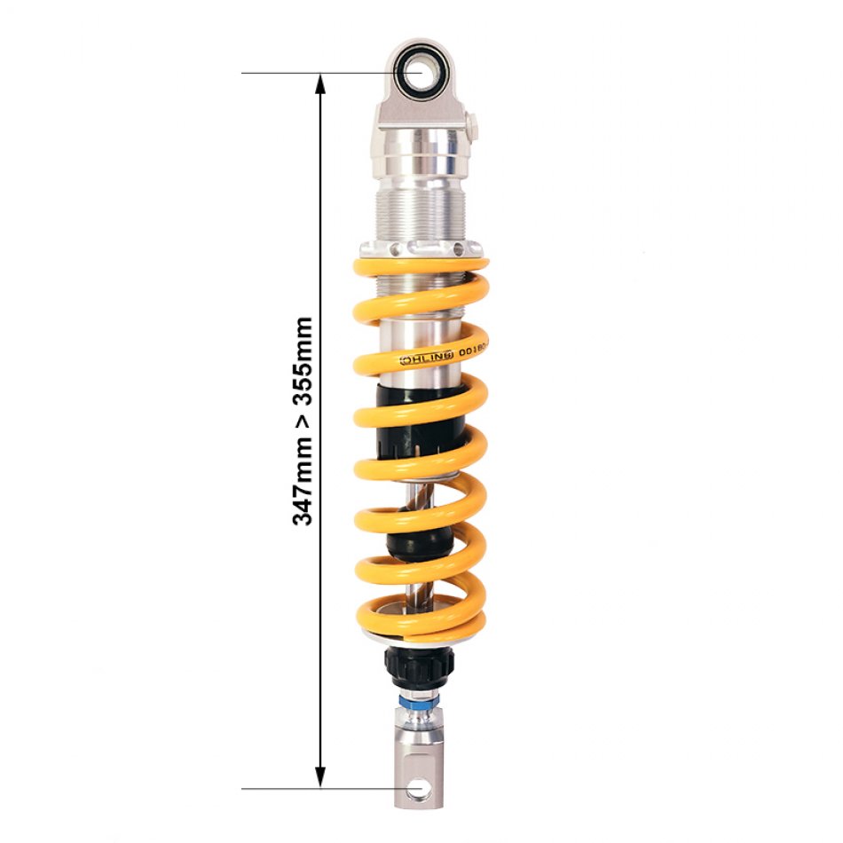 Amortiguador trasero Ohlins BMW CE02, S46DR1L (altura estándar)