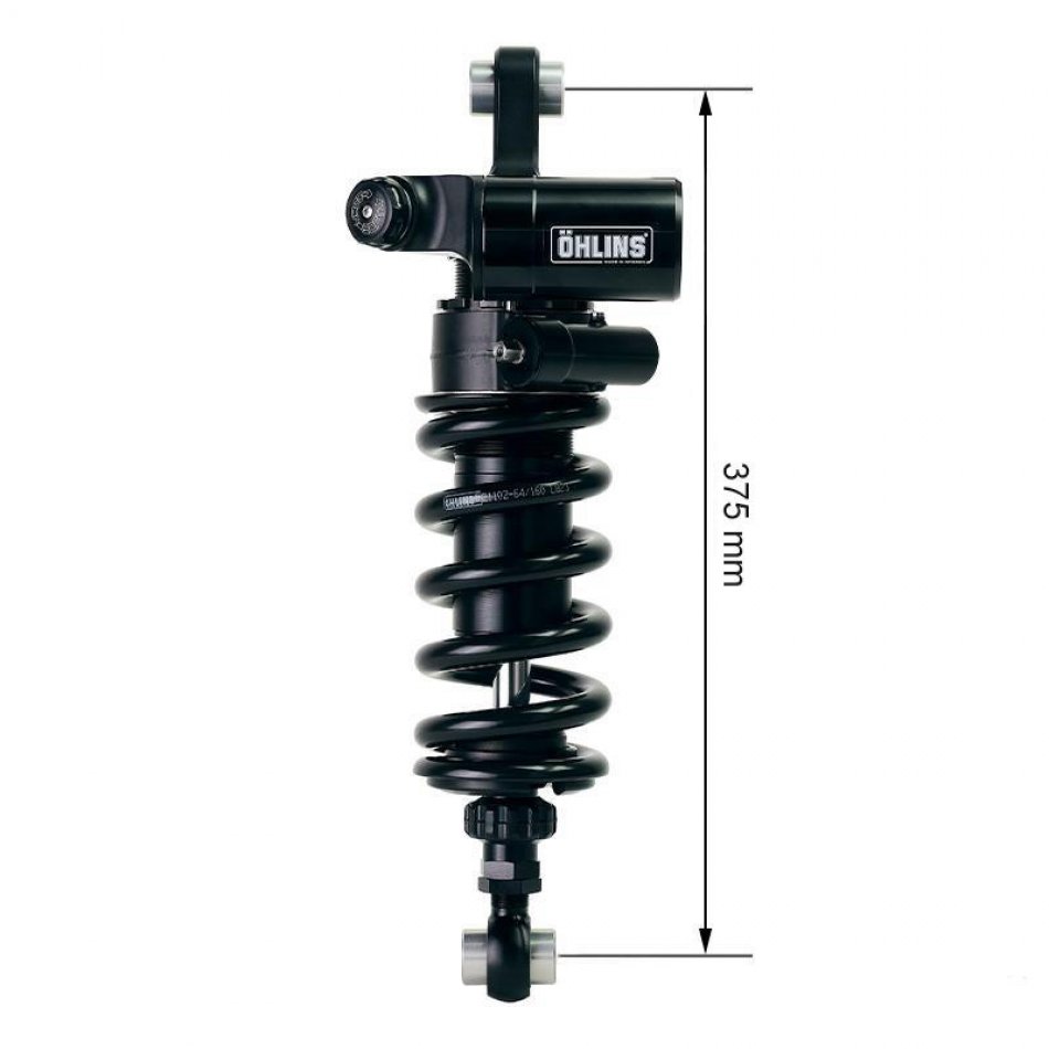 Amortiguador trasero Ohlins R nineT BLACKLINE (altura estándar)