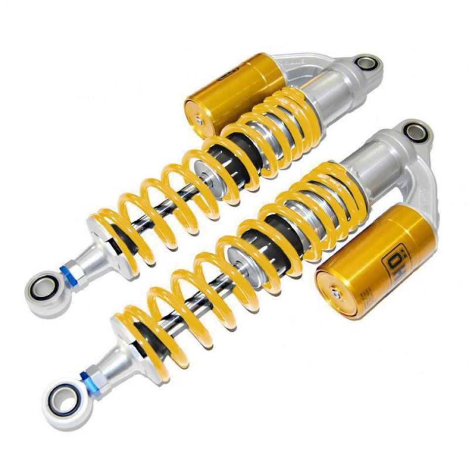 Amortiguadores Öhlins S36PL con muelles amarillos Honda GB350S