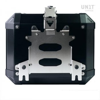 Baúl Atlas Aluminio 36L + Placa para portaequipajes original BMW R1300GS