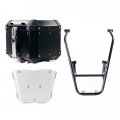 Baúl Atlas Aluminio 36L + Parrilla Trasera con Asas de Pasajero Royal Enfield Himalayan 450 (2024 en adelante)