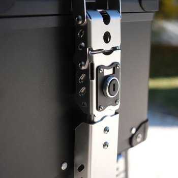 Maleta superior universal de aluminio Atlas de 44 litros