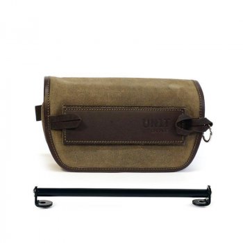 Bolso de manillar Sahara Split cuero