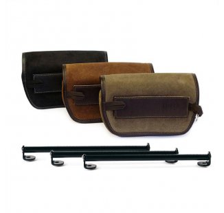 Bolso de manillar Sahara Split cuero