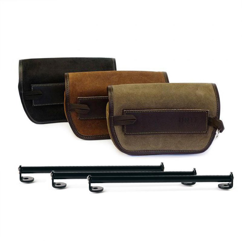 Bolso de manillar Sahara Split cuero