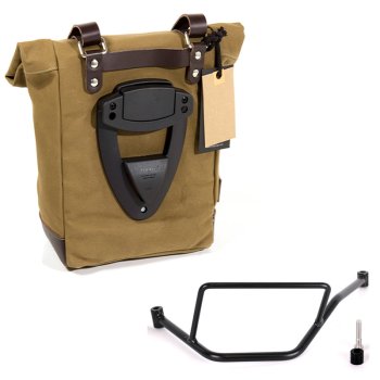 Bolsa de lona 10L-14L + BMW F450GS Bastidor izquierdo