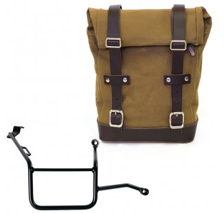 Bolsa de lona 10L-14L + BMW F900GS Bastidor derecho