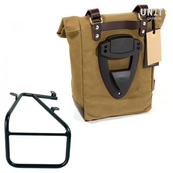 Bolsa de lona 10L-14L + Marco derecho de alforjas para Sportail R18 Kit