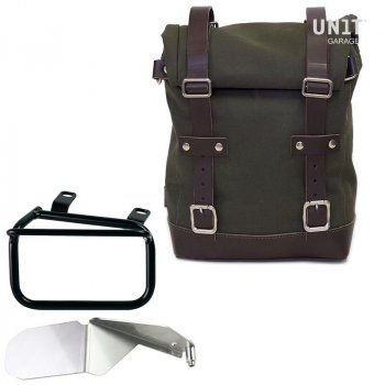 Bolsa de lona 10L-14L + Chasis derecho Ducati Scrambler (2023 en adelante)