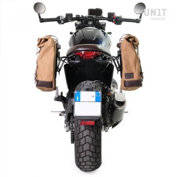 Bolsa de lona 10L-14L + Chasis derecho Ducati Scrambler (2023 en adelante)