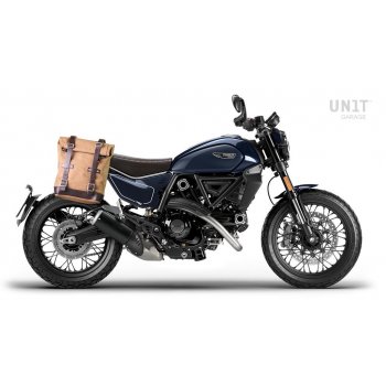 Bolsa de lona 10L-14L + Chasis derecho Ducati Scrambler (2023 en adelante)