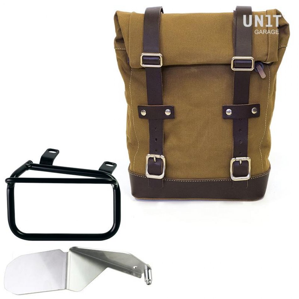 Bolsa de lona 10L-14L + Chasis derecho Ducati Scrambler (2023 en adelante)