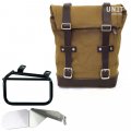 Bolsa de lona 10L-14L + Chasis derecho Ducati Scrambler (2023 en adelante)