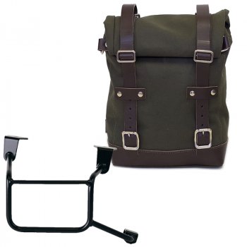 Bolsa de lona 10L-14L + Cuadro Honda CRF1100L Africa Twin & Adventure Sports (2024 en adelante) Derecho