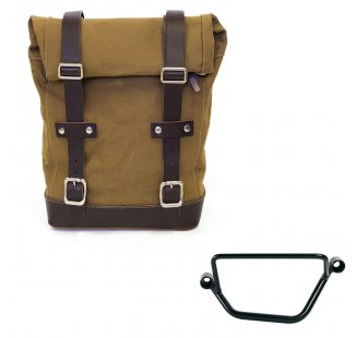 Bolsa de lona 10L-14L + Chasis Honda GB350S Izquierdo