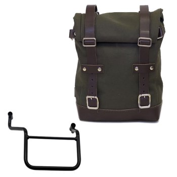 Bolsa de lona 10L-14L + Chasis derecho Honda Transalp 750 (a partir de 2023)