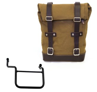 Bolsa de lona 10L-14L + Chasis derecho Honda Transalp 750 (a partir de 2023)