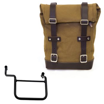 Bolsa de lona 10L-14L + Chasis derecho Honda Transalp 750 (a partir de 2023)