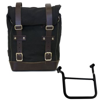 Bolsa de lona 10L-14L + Chasis de Honda Transalp 750 (a partir de 2023) Izquierda
