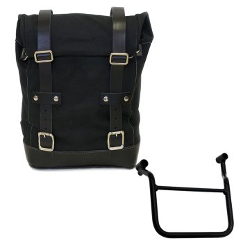 Bolsa de lona 10L-14L + Chasis de Honda Transalp 750 (a partir de 2023) Izquierda