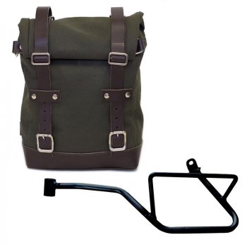 Bolsa de lona 10L-14L + Chasis Izquierdo Moto Guzzi V7 EURO5 PLUS (2025 en adelante) 