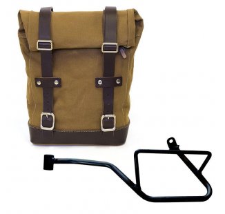 Bolsa de lona 10L-14L + Chasis Izquierdo Moto Guzzi V7 EURO5 PLUS (2025 en adelante) 
