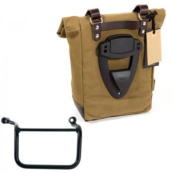 Bolsa Lateral Lona 10L-14L + Royal Enfield Guerrilla 450 Marco Derecho