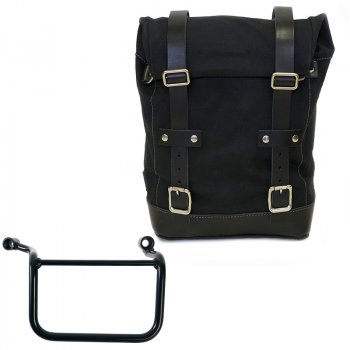 Bolsa Lateral Lona 10L-14L + Royal Enfield Guerrilla 450 Marco Derecho