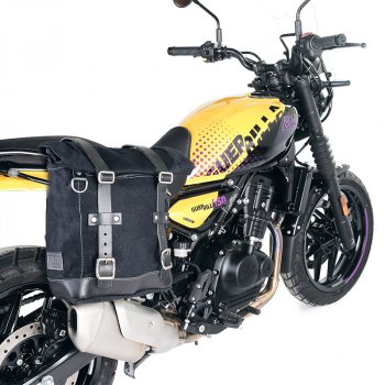 Bolsa Lateral Lona 10L-14L + Royal Enfield Guerrilla 450 Marco Derecho