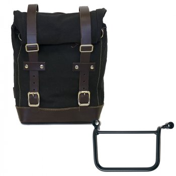 Bolsa Lateral Lona 10L-14L + Royal Enfield Guerrilla 450 Marco Izquierdo