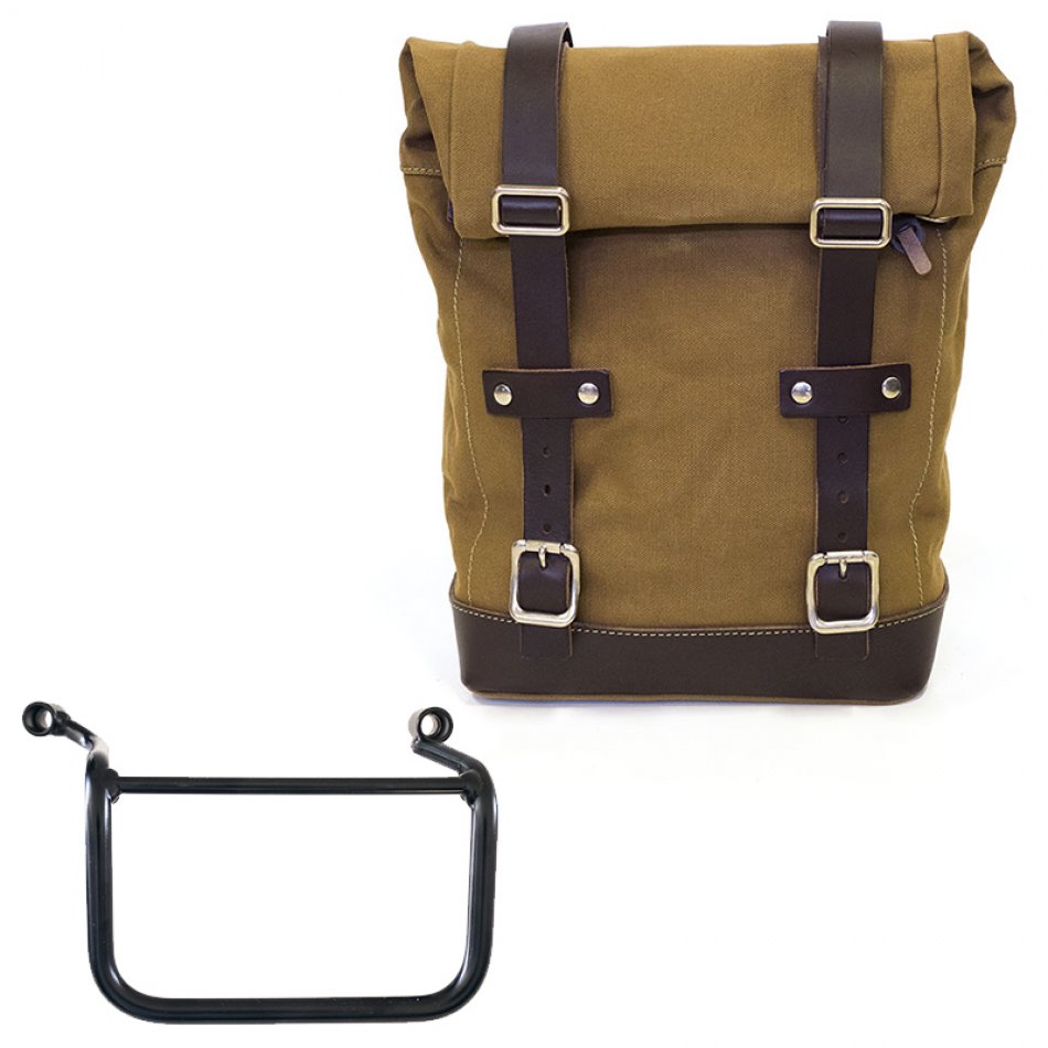 Bolsa de lona 10L-14L + Royal Enfield Himalayan 450 (2024 en adelante) Marco Derecho